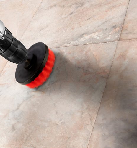 Tisztítókefe készlet fúró-csavarbehajtó gépekhez, 1/4"-os hatszög szár, 4db