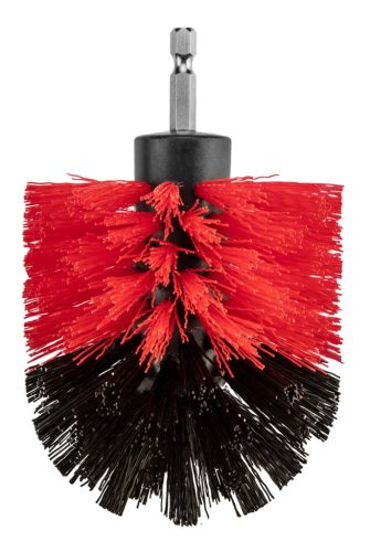 Tisztítókefe készlet fúró-csavarbehajtó gépekhez, 1/4"-os hatszög szár, 4db