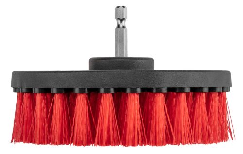 Tisztítókefe készlet fúró-csavarbehajtó gépekhez, 1/4"-os hatszög szár, 4db