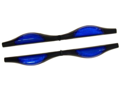 Ajtóélvédő kék prizmás