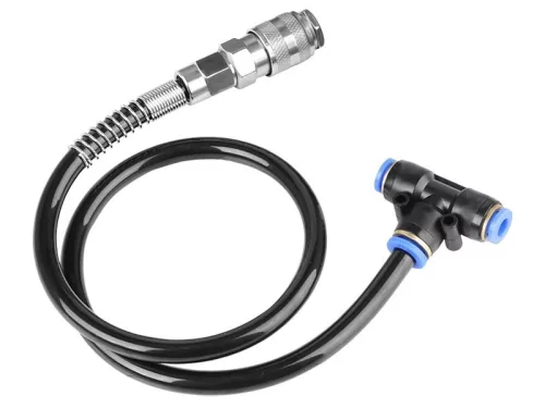 Pneumatikus T-szűkítő tömlővel 12 mm / 6 mm / 6 mm, 10 atm