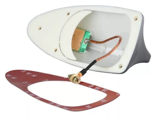 Cápauszony rádióantenna - grafit - 58540GT