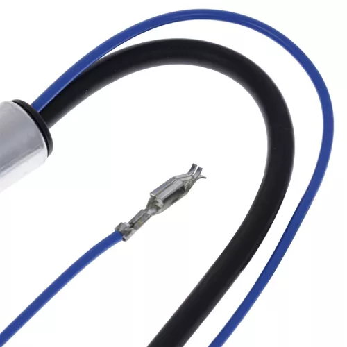 AM/FM antennaerősítő autóba ISO csatlakozóval, 12V-os autórádióhoz