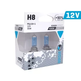  VISION arctic fehér H8 izzók 12V 35W PGJ19-1 U E4 +90%, 2 db., 58859