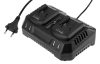 Akkumulátortöltő dupla ENERGY+ egyakkus rendszerhez, 240W, 2x3A