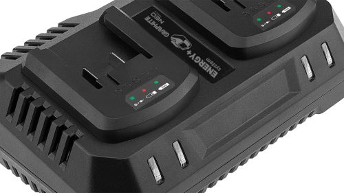 Akkumulátortöltő dupla ENERGY+ egyakkus rendszerhez, 240W, 2x3A