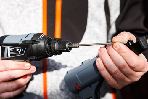 Csavarbehajtó adapter tárazott csavarhoz, 58GE111 gipszkarton csavarbehajtóhoz