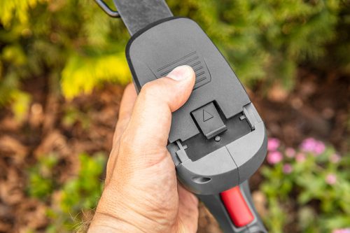 Akkus fűszegély-, sövénnyíró és talajlazító energy+, akku nélkül!!!