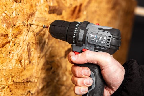 Akkus szénkefementes fúró, csavarozó, Energy+, 18V, Kompakt méret, 10mm-es tokmány, akku nélkül!