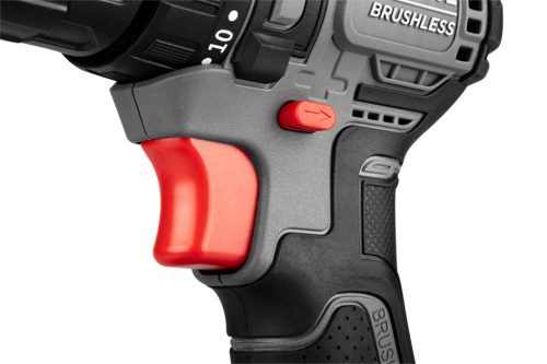 Akkus szénkefementes fúró, csavarozó, Energy+, 18V, Kompakt méret, 10mm-es tokmány, akku nélkül!