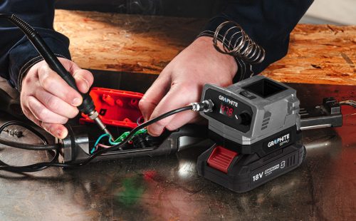 Akkus forrasztóállomás ENERGY+ 18V, akku nélkül