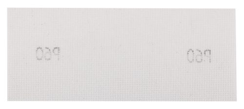 Csiszolóháló fehér, 115x280mm, fa, fém, műanyag, űveg, gipszkarton csiszoláshoz, P60, min. rendelés: 3db