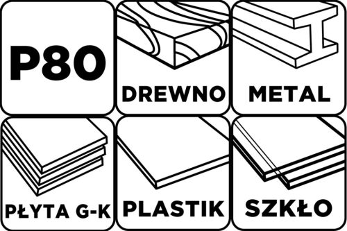 Csiszolóháló fehér, 115x280mm, fa, fém, műanyag, űveg, gipszkarton csiszoláshoz, P80, min. rendelés: 3db