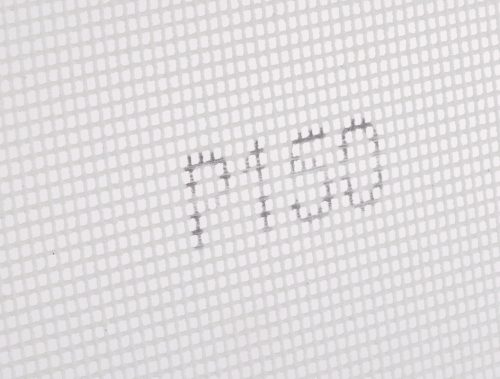 Csiszolóháló fehér, 115x280mm, fa, fém, műanyag, űveg, gipszkarton csiszoláshoz, P150, min. rendelés: 3db