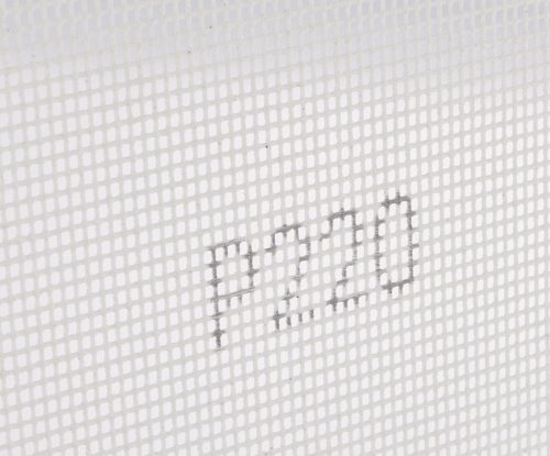 Csiszolóháló fehér, 115x280mm, fa, fém, műanyag, űveg, gipszkarton csiszoláshoz, P220, min. rendelés: 3db