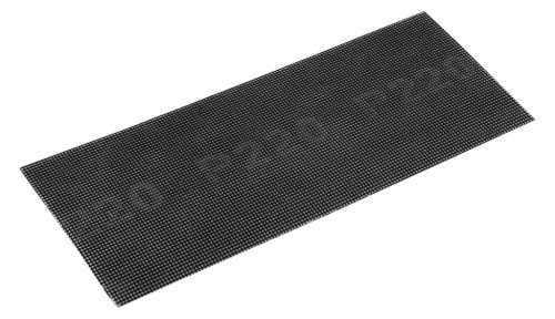 Csiszolóháló 115x280mm, fa, fém, műanyag, űveg, gipszkarton csiszoláshoz, P220, min. rendelés: 3db