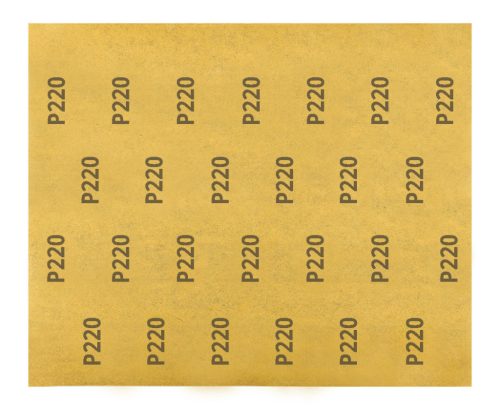 Vizes csiszolópapír 230x280mm, P220, min. rendelés: 5db