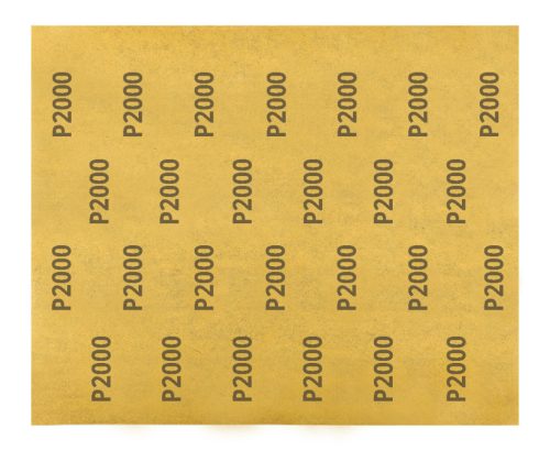 Vizes csiszolópapír 230x280mm, P2000, min. rendelés: 5db