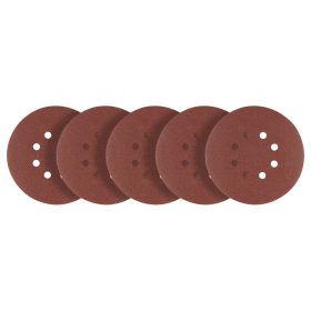 Csiszolókorong tépőzáras, 150mm, P120, 8 lyukkal, 5db