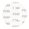 Csiszolókorong tépőzáras, 125mm, P240, 8 lyukkal, 5db