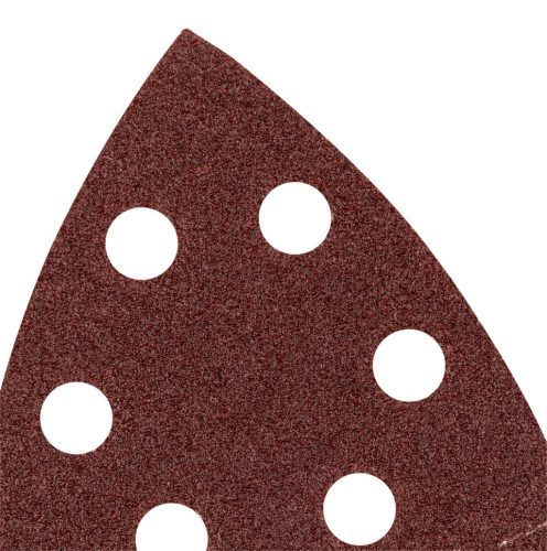 Csiszolópapír deltacsiszolóhoz, tépőzáras, 11lyukas, 102x152mm, P60, 5db, min. rendelés: 3cs