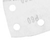 Csiszolópapír deltacsiszolóhoz, tépőzáras, 11lyukas, 102x152mm, P60, 5db, min. rendelés: 3cs