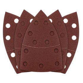   Csiszolópapír deltacsiszolóhoz, tépőzáras, 11lyukas, 102x152mm, P150, 5db, min. rendelés: 3cs