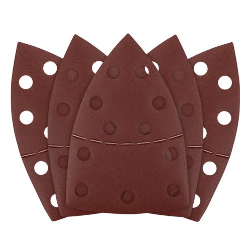 Csiszolópapír deltacsiszolóhoz, tépőzáras, 11lyukas, 102x152mm, P220, 5db, min. rendelés: 3cs