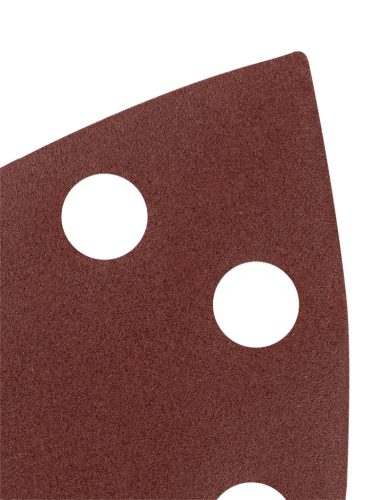 Csiszolópapír deltacsiszolóhoz, tépőzáras, 11lyukas, 102x152mm, P220, 5db, min. rendelés: 3cs