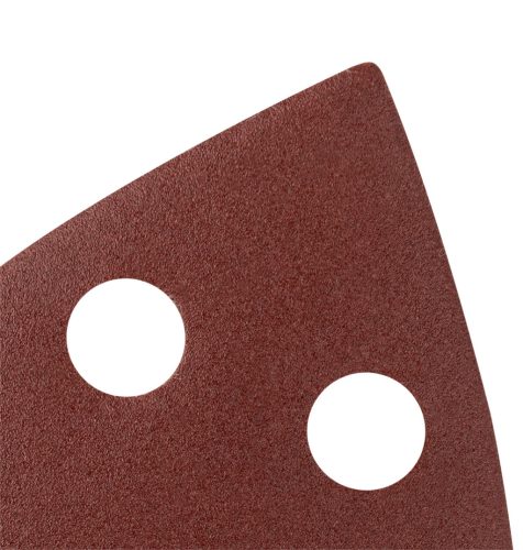 Csiszolópapír deltacsiszolóhoz, tépőzáras, 11lyukas, 102x152mm, P240, 5db, min. rendelés: 3cs