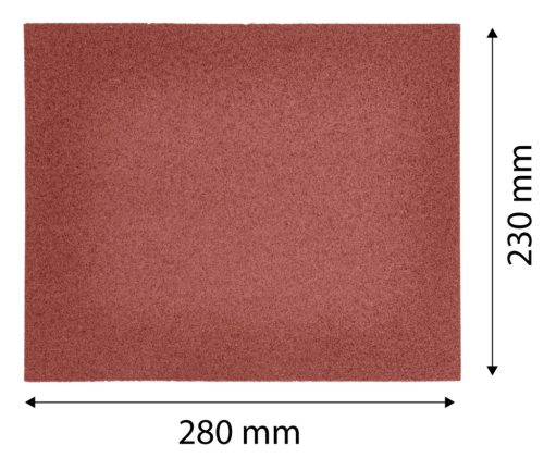 Csiszolópapír 230x280mm, P46, min. rendelés: 5db