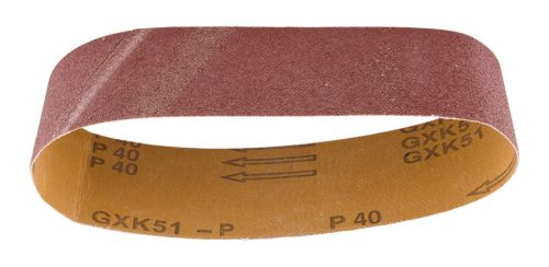 Csiszolószalag 75x533mm, P40, 3db