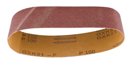 Csiszolószalag 75x533mm, P100, 3db