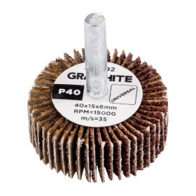Csiszolókerék csapos 40x15x6mm, P40