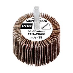 Csiszolókerék csapos 50x30x6mm, P80