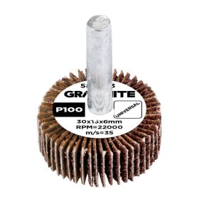 Csiszolókerék csapos 30x15x6mm, P100