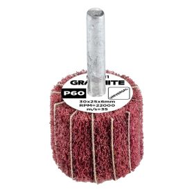 Csiszolókerék csapos, 30x25x6mm, P60