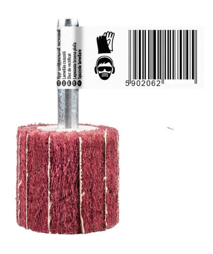 Csiszolókerék csapos, 30x25x6mm, P80