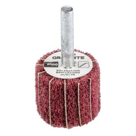 Csiszolókerék csapos, 30x25x6mm, P100