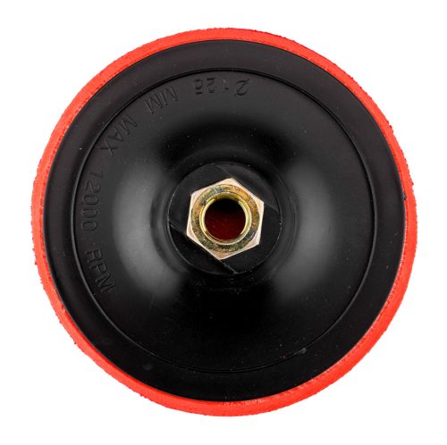 Rugalmas csiszolótányér, tépőzáras, 125mm, M14