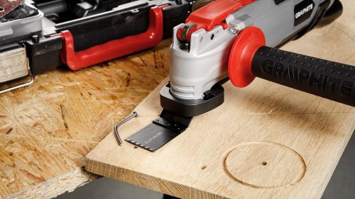 Multifunkciós gép 500W, rezgésszám 8000-16000 rpm, koffer,