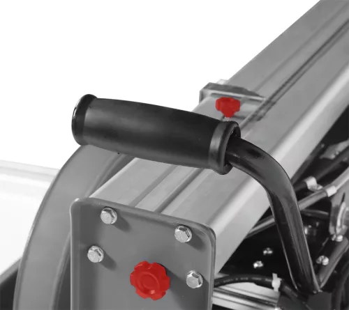 Csempevágó gép, 1500W, 250X25,4mm-es tárcsa, 1200mm vágáshossz, vízhűtés,