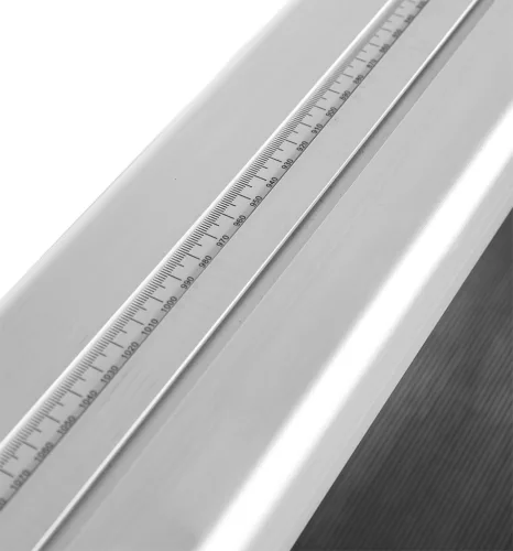 Csempevágó gép, 1500W, 250X25,4mm-es tárcsa, 1200mm vágáshossz, vízhűtés,