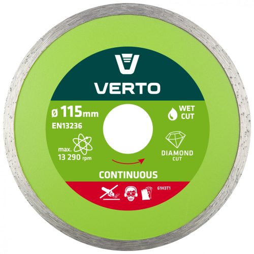 Gyémánt vágókorong 115mm VIZES
