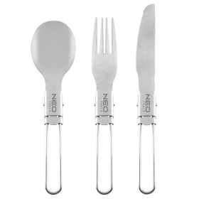 3 részes kemping evőeszközkészlet