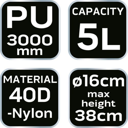 Vizálló túrazsák, 5 l