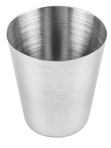 Kemping pohárkészlet, rozsdamentes, 6db, tokkal