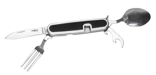 Kemping evőeszköz készlet, 4az1-ben, 88/150mm, rendelési egység: 5db