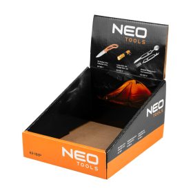 Papírdisplay, kés, zseblámpa stb. termékekhez