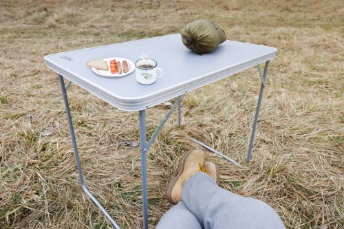 Összecsukható kempingasztal, 80x60x75cm, 3,4kg